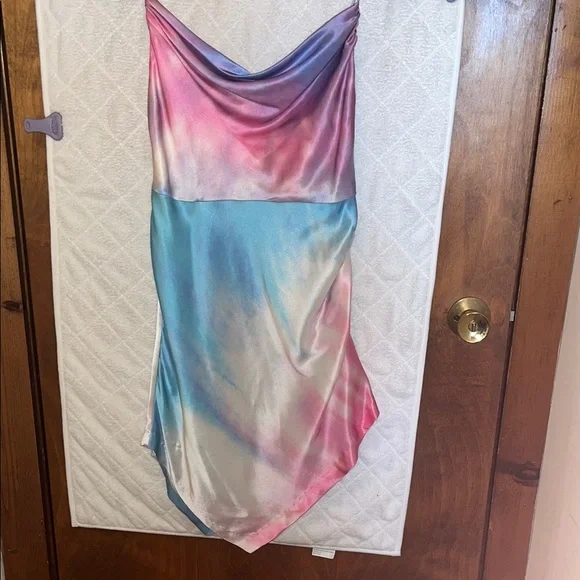 Retrofete Auris Silk Mini Dress - Picture 3 of 7